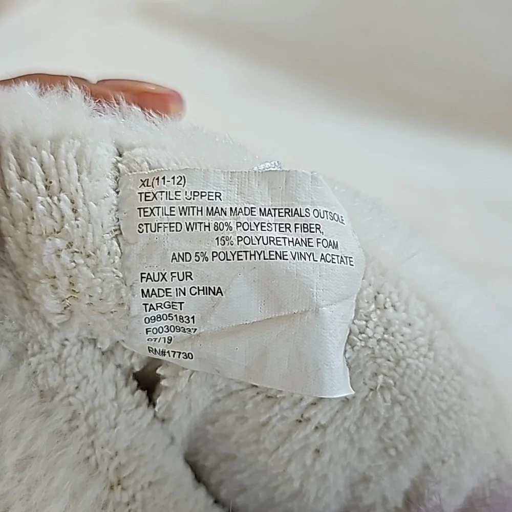 CAT & JACK | Unicorn Slippers, Faux Fur, Colorful